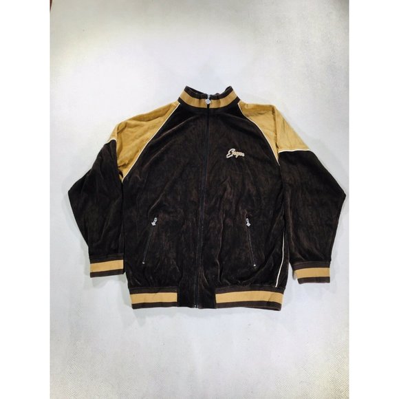 Enyce Jackets & Coats Y2k Vintage Enyce Track Jacket Zip Up Brown